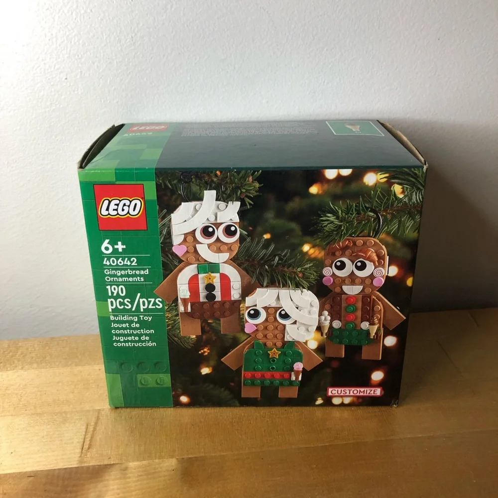 LEGO Gingerbread Ornaments 40642 SET ORIGINAL BOX Christmas Decor - Picture 1 of 11